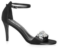 Wide Width Women's WIDE FIT Totally Glam Heel - black by City Chic in Black (Size 12 W)