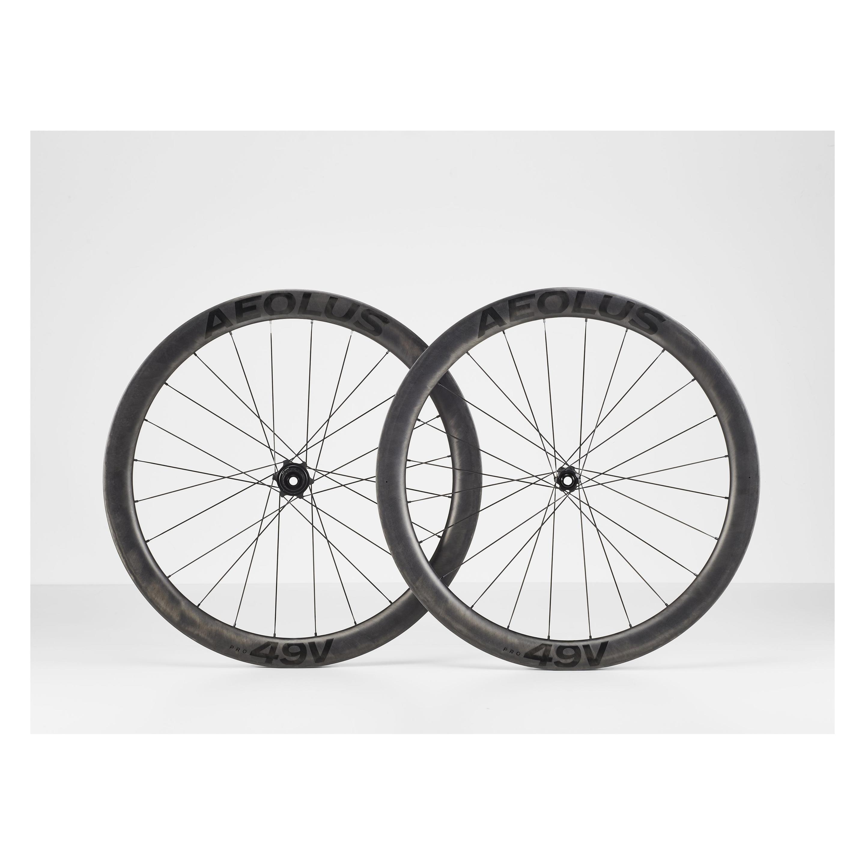 Bontrager Aeolus Pro 49V Disc TLR Rennradlaufrad (Vorderrad, 28") (B-5313416)