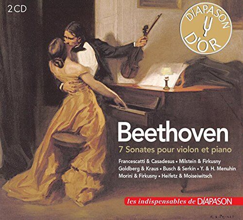 Beethoven : 7 Sonates pour violon et piano. Francescatti, Casadesus, Milstein, Firkusny, Goldberg, Kraus, Busch, Serkin, Menuhin, Morini, Heifetz, Moiseiwitsch. - Preis vom 02.10.2026 23:42:20 h
