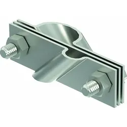 Anschlussschelle V4A ø20mm 8-10mm unbeh