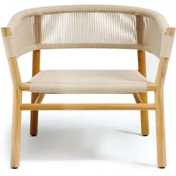 Sessel Kilt Ethimo Gestell Teak braun, Designer Marcello Ziliani, 76x66.5x72 cm