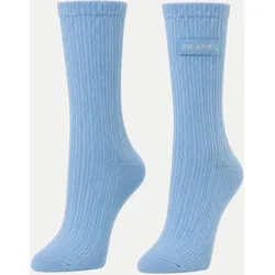 Socken Vea mit OH APRIL Patch am Schaft Blau 39/41