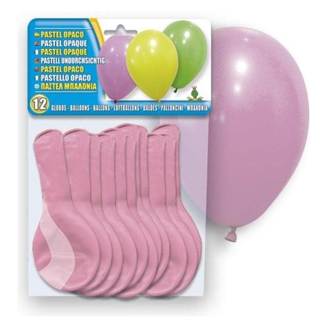 Globolandia BALLOONS 5106-06 OVAL 12PCS PACK 32X25C (12x) (60697925)
