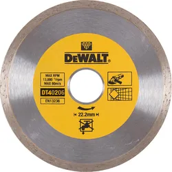 DEWALT Eco4 Diamanttrennscheibe für Fliesen - DT40206-QZ