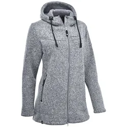 Maul Sports Damen Wilde Kaiserin Strickfleecejacke - 38 - light grey
