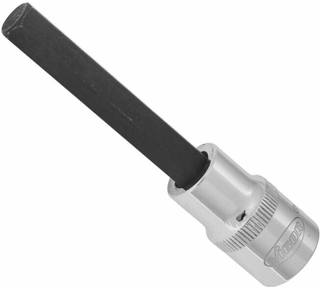 VIGOR Embout tournevis hexagonal intérieur carré 12,5 mm (1/2