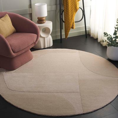 SAFAVIEH Hand-Tufted Fifth Avenue Elinda Mid-Century Modern New Zealand Wool Rug