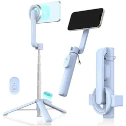 Araree Selfie Stick Bluetooth Magfie Pod niebieski/blue MagSafe Tripod AR60-01727C, Selfie Stick, Blau