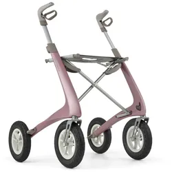 Carbon Overland Rollator gold-rose