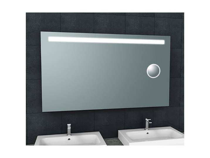 Wiesbaden Tigris LED Badkamerspiegel 140x80cm met Scheerspiegel