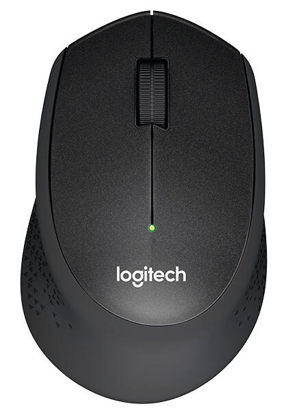 Logitech M330 SILENT PLUS kabellose Maus - schwarz 910-004905