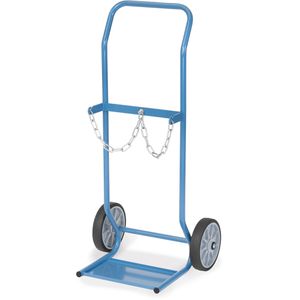 Fetra Sackkarre Stahlflaschenkarre, 51005, TPE-Bereifung, 2x 10l Flaschen, Tragkraft 50kg