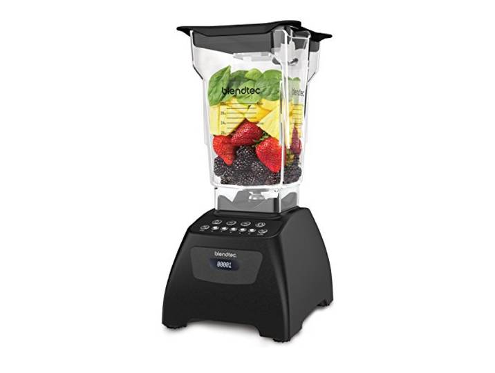 Blendtec Mixer Classic 575 – Kraftvoll & Vielseitig, 1580 Watt Motor, 4 Programme, 5 Geschwindigkeiten, Puls-Funktion, FourSide Behälter