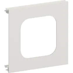 Hager BR1201R189016 Blende 1-fach R18 PVC für BR mit OT 120mm verkehrsweiß
