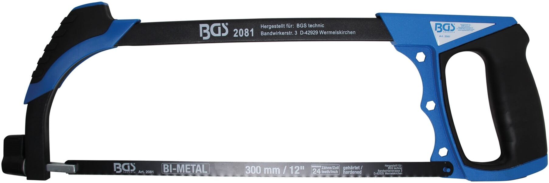 BGS Aluminium-Sägebogen inkl. HSS-Sägeblatt 300 mm ; BGS technic (2081)