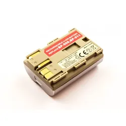 Akku für Canon FV M1, Typ BP-511 / BP512, silber, 1700 mAh