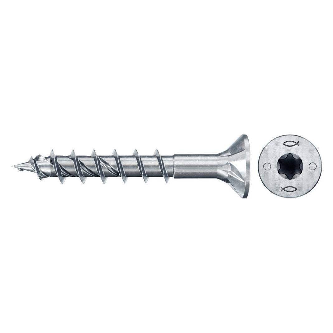 Fischer Power-Fast II FPF II Spanplattenschraube 5,0x45 mm 500 Stück ( 670375 ) Senkkopf mit Torx Te (Power-Fast II)