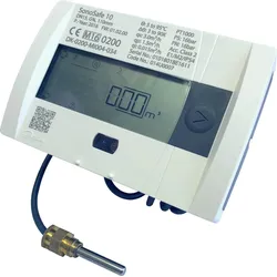 Danfoss Wärmezähler SonoSelect10 QP6,0 DN25 RL PN16 batt MBUS IP65 4s