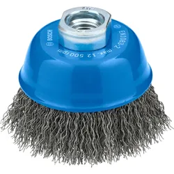 Bosch Metal clean Topfbürste, 75 x 0,3 mm,M10, gewellt - 2608620763