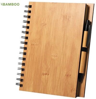 Cahier personnalisé Polnar bambou
