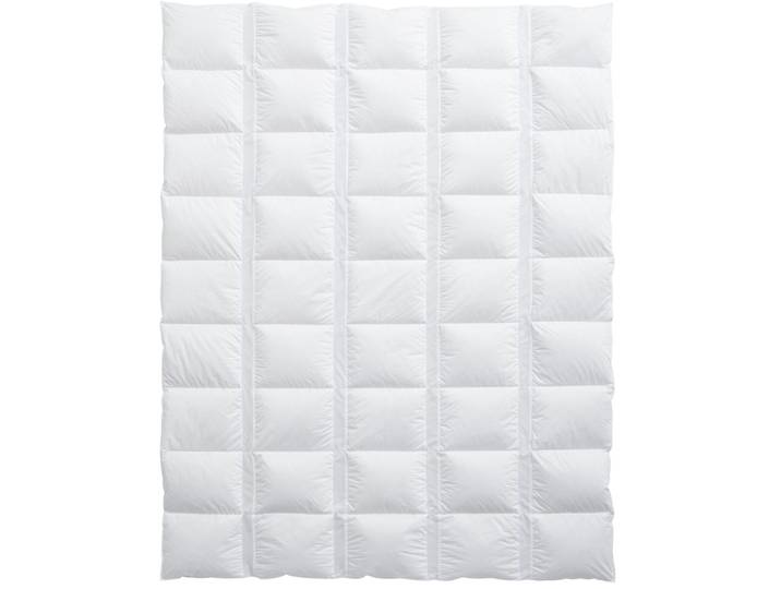 Billerbeck Daunenduvet Climabalance Light weiss Baumwolle/Daunen 160 x 210 cm Gänsedaunen - Material: Fassung: 100% Baumwolle, Batist, Füllung: 100%