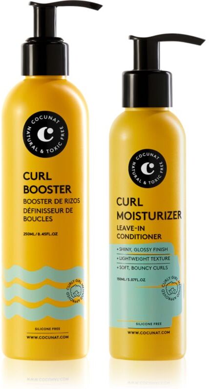 Cocunat Curly Method by Cocunat ensemble pour cheveux bouclés et frisés