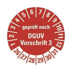 Hein 185694 Prüfpl.DGUV3,26-31,r,PF,Ø20mm,500/ROL (Türgriff) (185694)