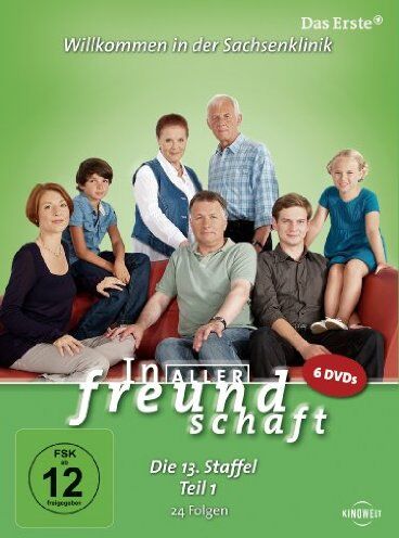 Jürgen Brauer - In aller Freundschaft - Die 13. Staffel, Teil 1, 24 Folgen [6 DVDs] - Preis vom 08.10.2026 07:26:42 h