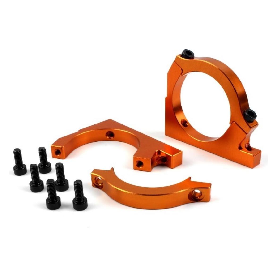 HPI Motor Mount Set (Orange) (HP160116)