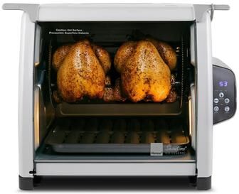 Ronco 6000 Platinum Series Rotisserie Oven, 3 Cooking Functions, Digital Display, Includes Rotisserie Spit