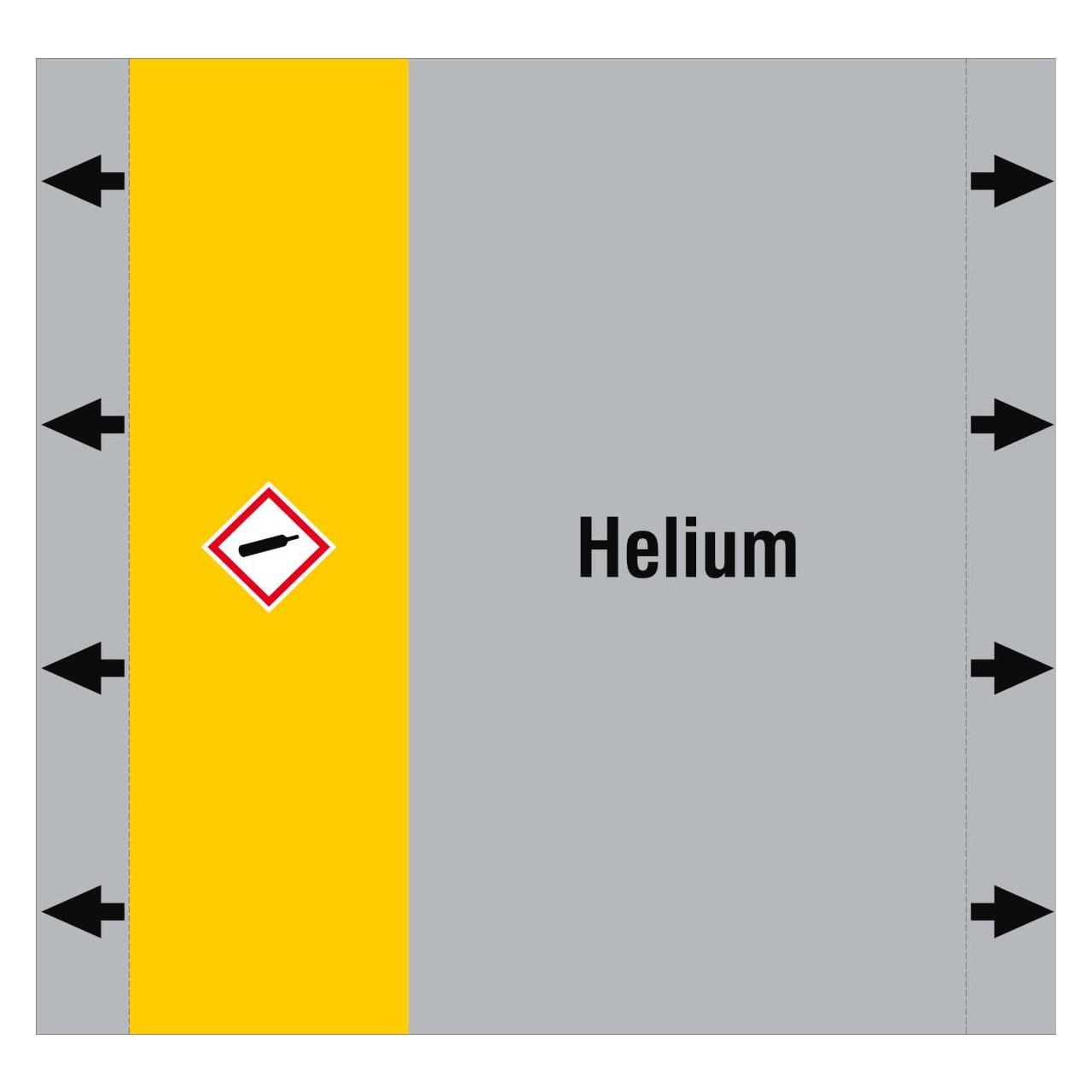Brady ISO 20560 Rohrmarkierer - Gas (318566)