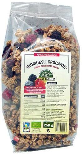 ECO-SALIM Bio Muesli Crunchy Oat-250G Red Fruits 250 gr
