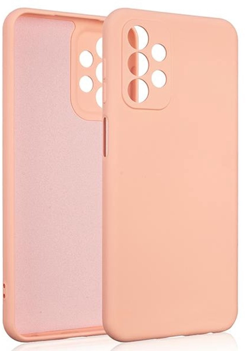 Beline Siliconen Etui Rosegoud voor Samsung Galaxy A23 5G