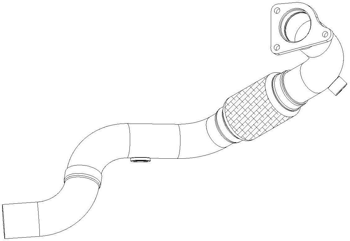 VEGAZ OR-460 Abgasrohr