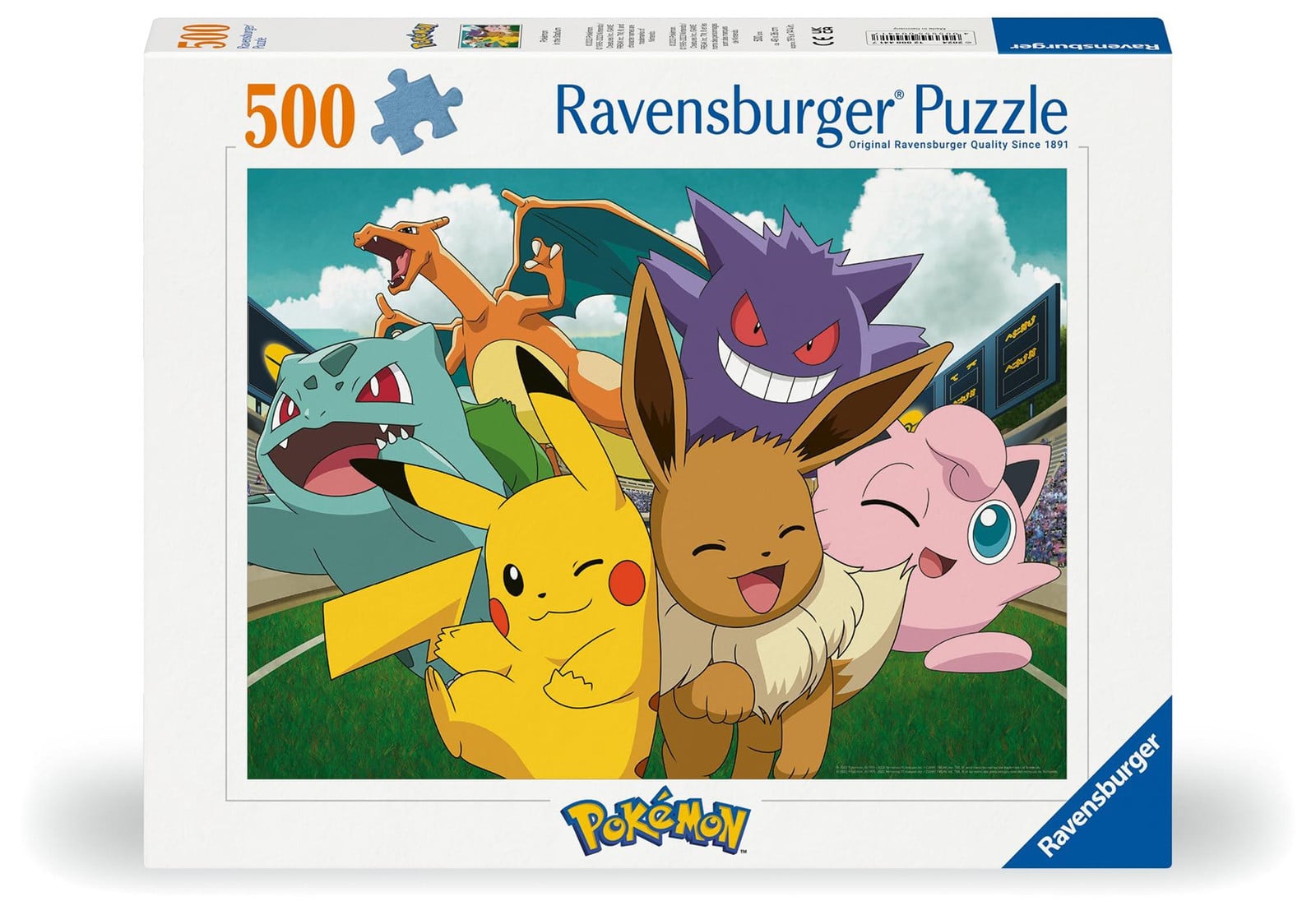 Ravensburger 500 Pokémon-raadselpuzzels