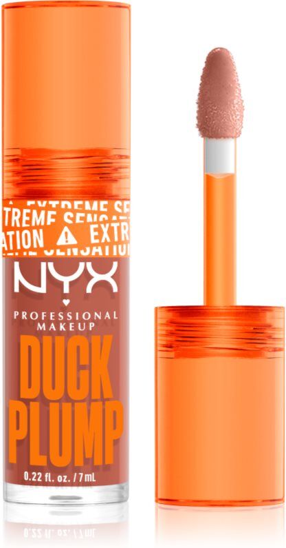 NYX Professional Makeup Duck Plump Lip Gloss with magnifying effect shade 04 Apri Caught 7 ml