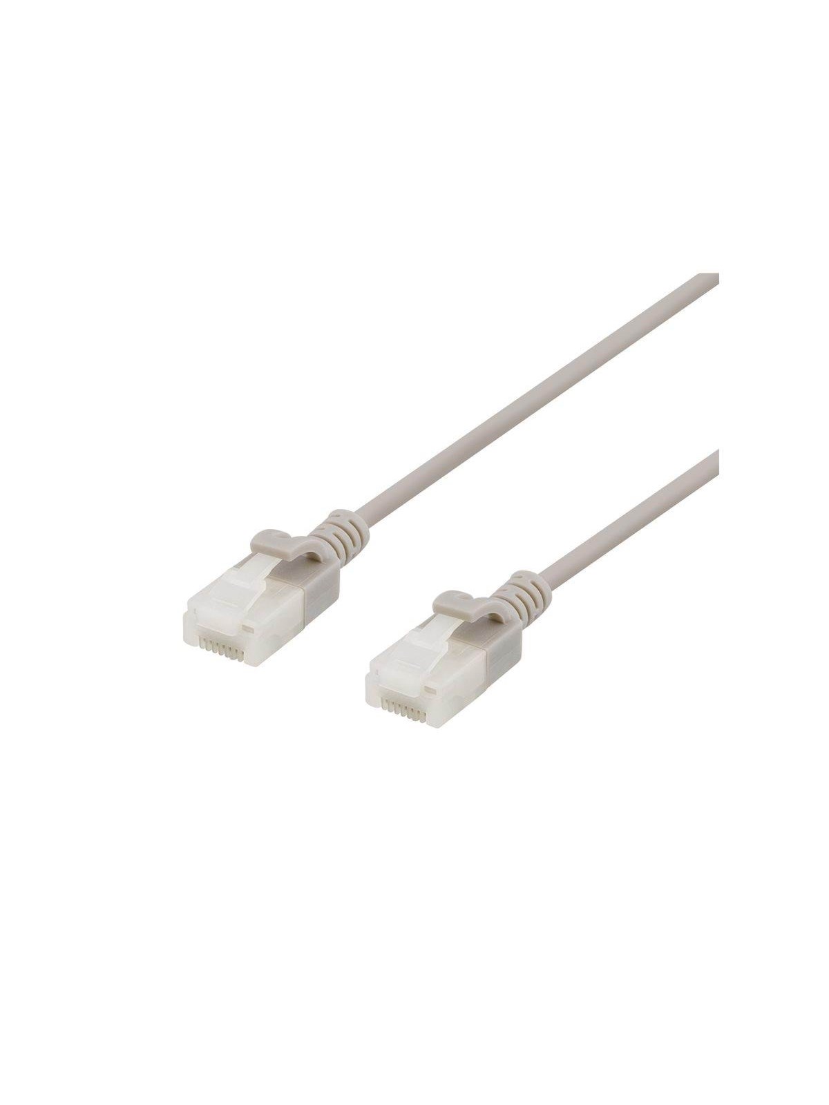 Deltaco Patch Cable - 30 cm - Grau - 0.3m