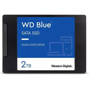 WesternDigital Festplatte WD Blue WDS200T3B0A, SA510, 2,5 Zoll, intern, SATA III, 2TB SSD