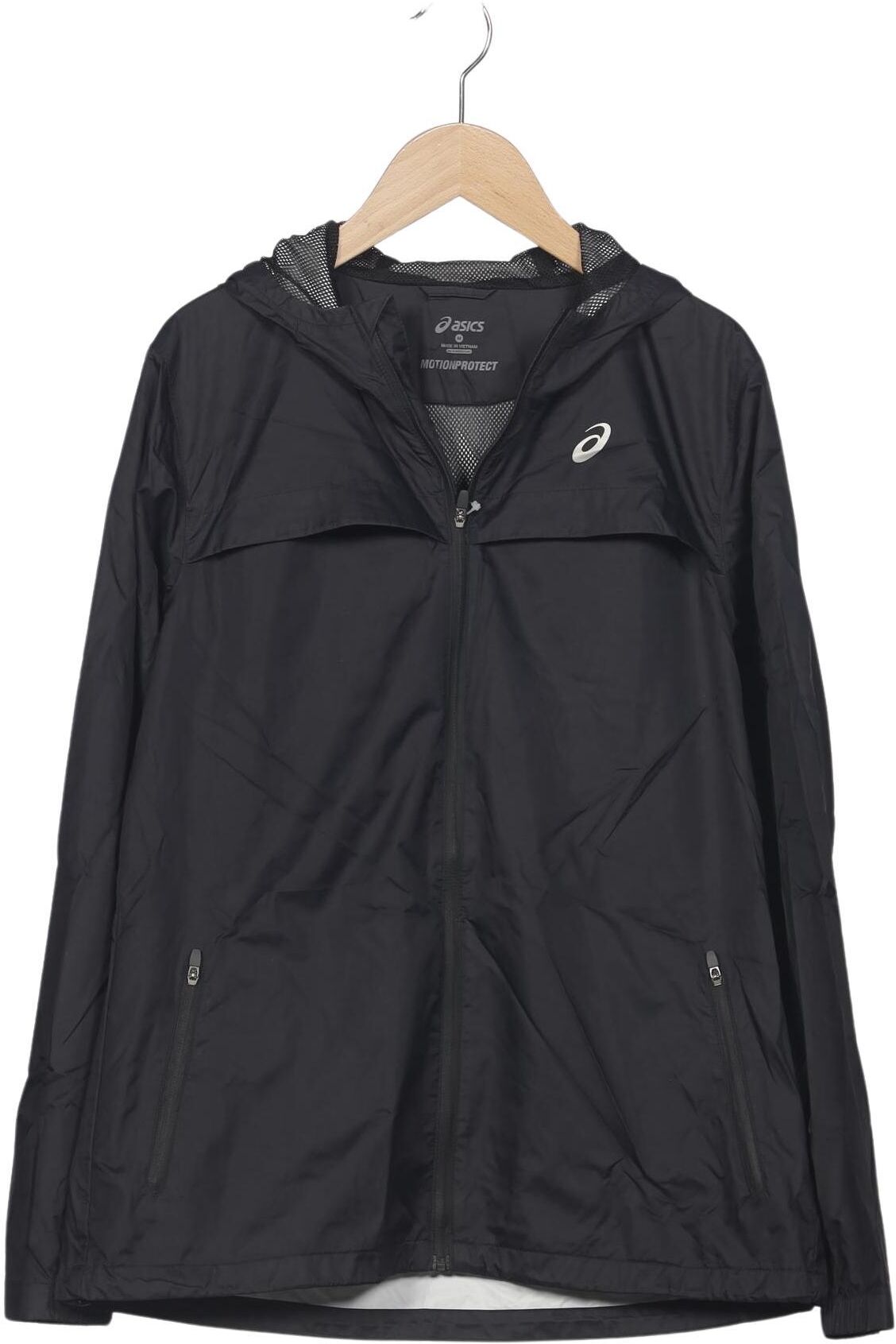 Asics Damen Jacke, Schwarz, Gr. M, Synthetik - Second Hand