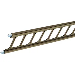 HEUEL Schneefangsystem TopBoard uni - dunkelbraun
