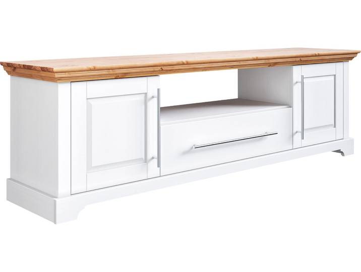 TV-Board GOODPRODUCT Melissa , gelb (weiß, honig), B:171cm H:171cm T:39cm, FSC-zertifiziertes Massivholz, Sideboards, TV-Board, Lowboard, 2-türig, Breite 171 cm, Kiefer massiv, FSC