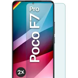 moex Klares Panzerglas für Poco F7 Pro – passgenaue 9H Schutzfolie für zuverlässigen Displayschutz – ShockProtect Klar