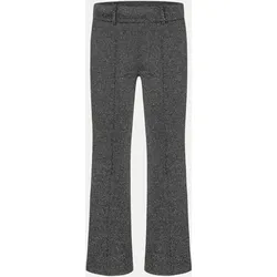 Cropped Pants Francoise 804 black silver micro diamon-Cambio 42/29