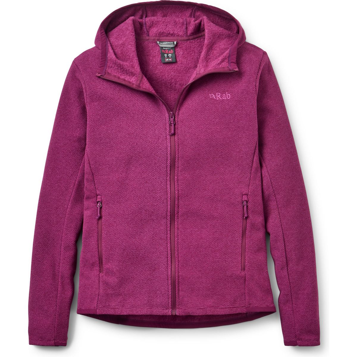 Rab Stavel Hoody Wmns mulberry (MUL) 10 QFG-71-MUL-10