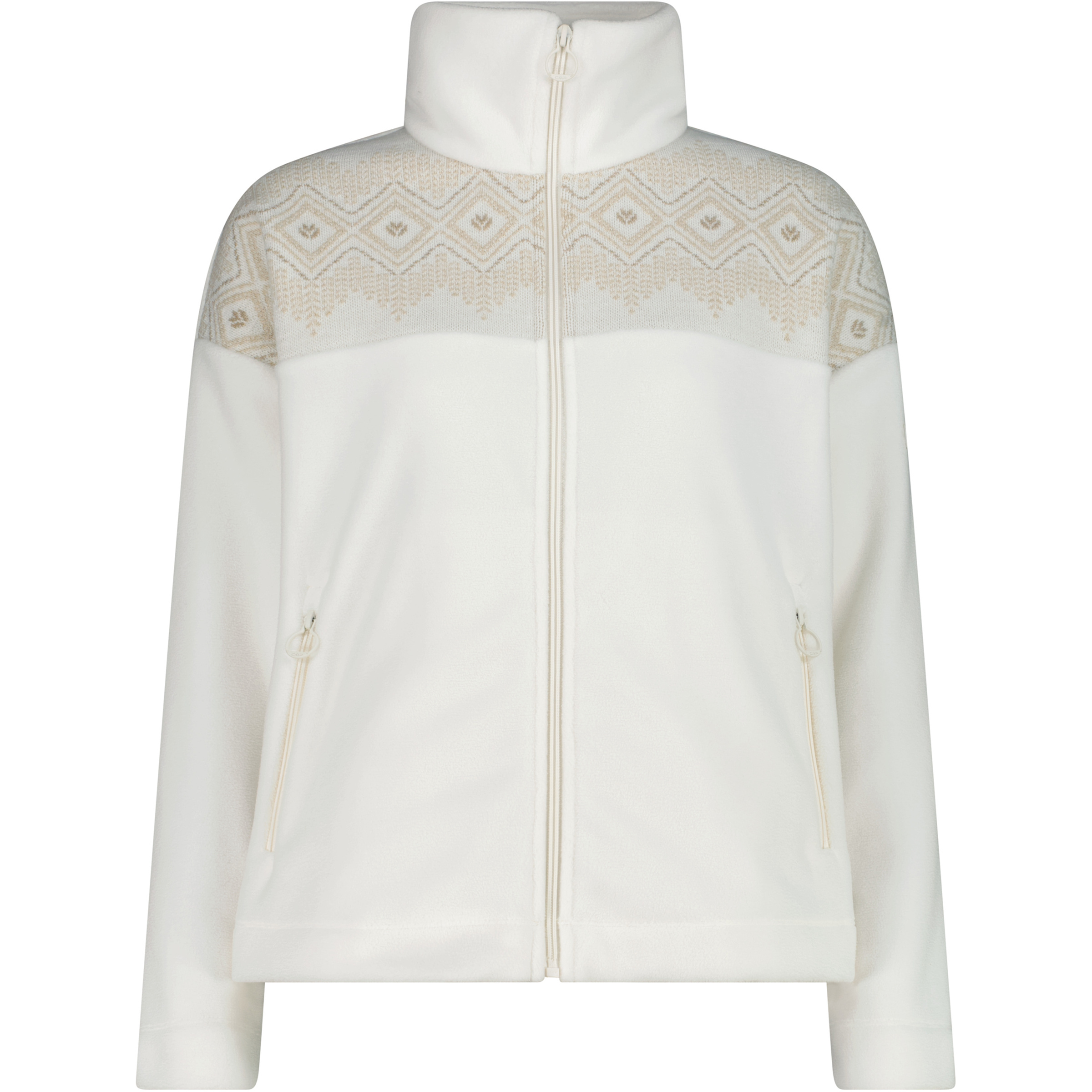 CMP Damen Fleecejacke weiss Größe S Lifestyle Hautfreundlich