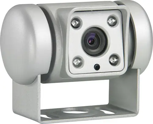 Dometic Group PerfectView CAM 45 NAV Kabel-Rückfahrkamera Spiegelfunktion, IR-Zusatzlicht, integrierte Heizung Silber