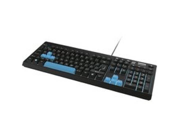 Set de gaming, avec clavier, souris et tapis de souris, 3 pièces.