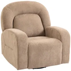 RELAXSESSEL Wolkenweicher Samtstoff Khaki