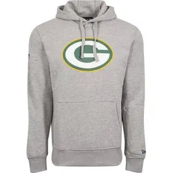 NEW ERA Herren Kapuzensweat Green Bay Packers, Größe L in Grau Grau