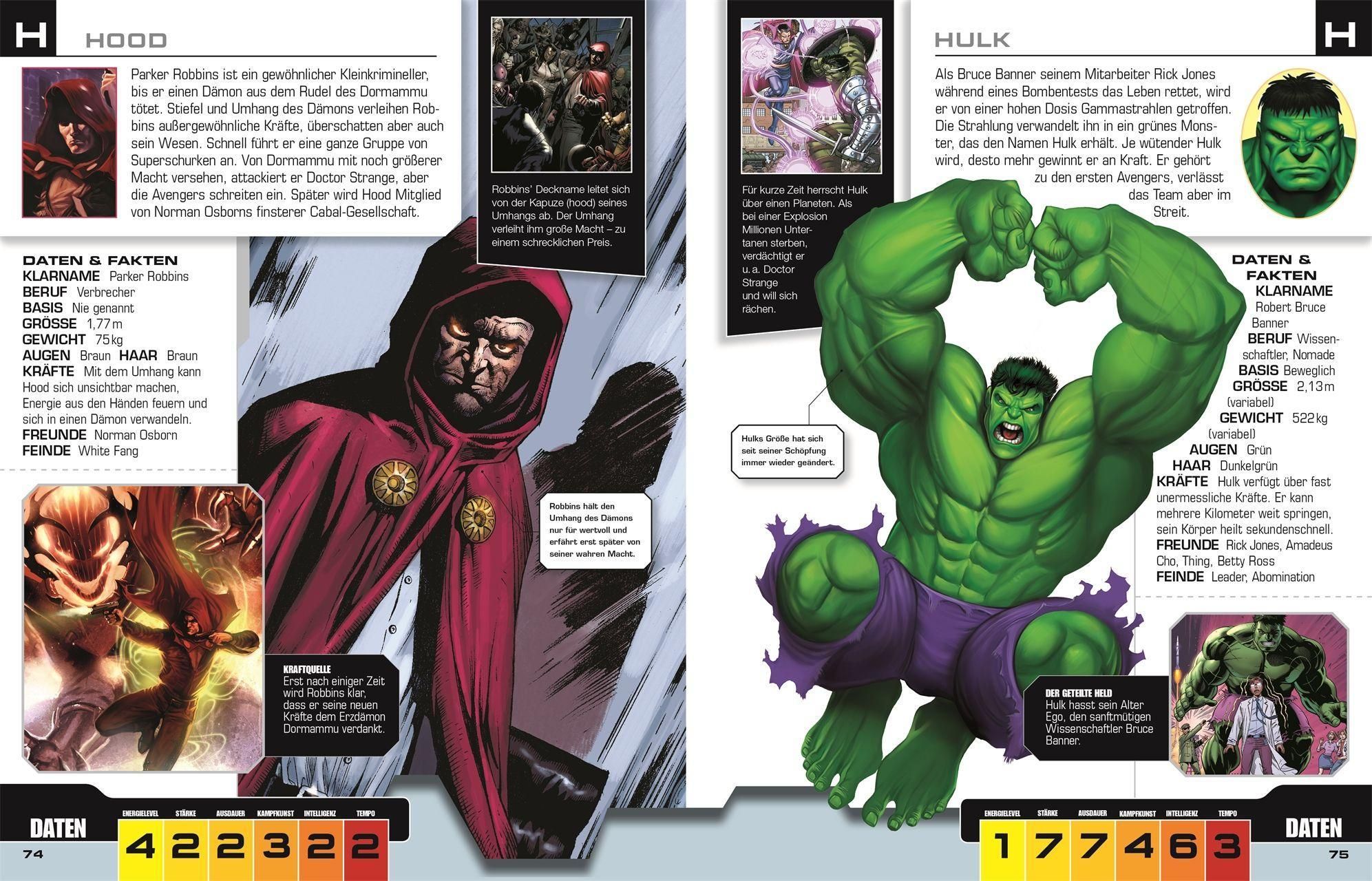 DK Verlag Marvel Avengers Lexikon der Superhelden Neuausgabe